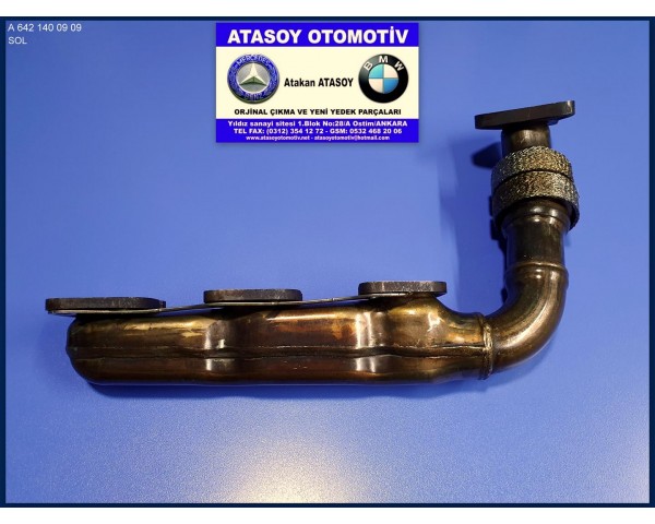 MERCEDES W212 E320CDI EGZOZ MANİFOLDU SOL 6421400909 6421400709 6421400509 6421400309 6421400761 6421400361 6421400161 6421420102 MERCEDES W218 CLS320CDI EGZOZ MANİFOLDU MERCEDES CLS 320 CDI EGZOZ MANİFOLDU